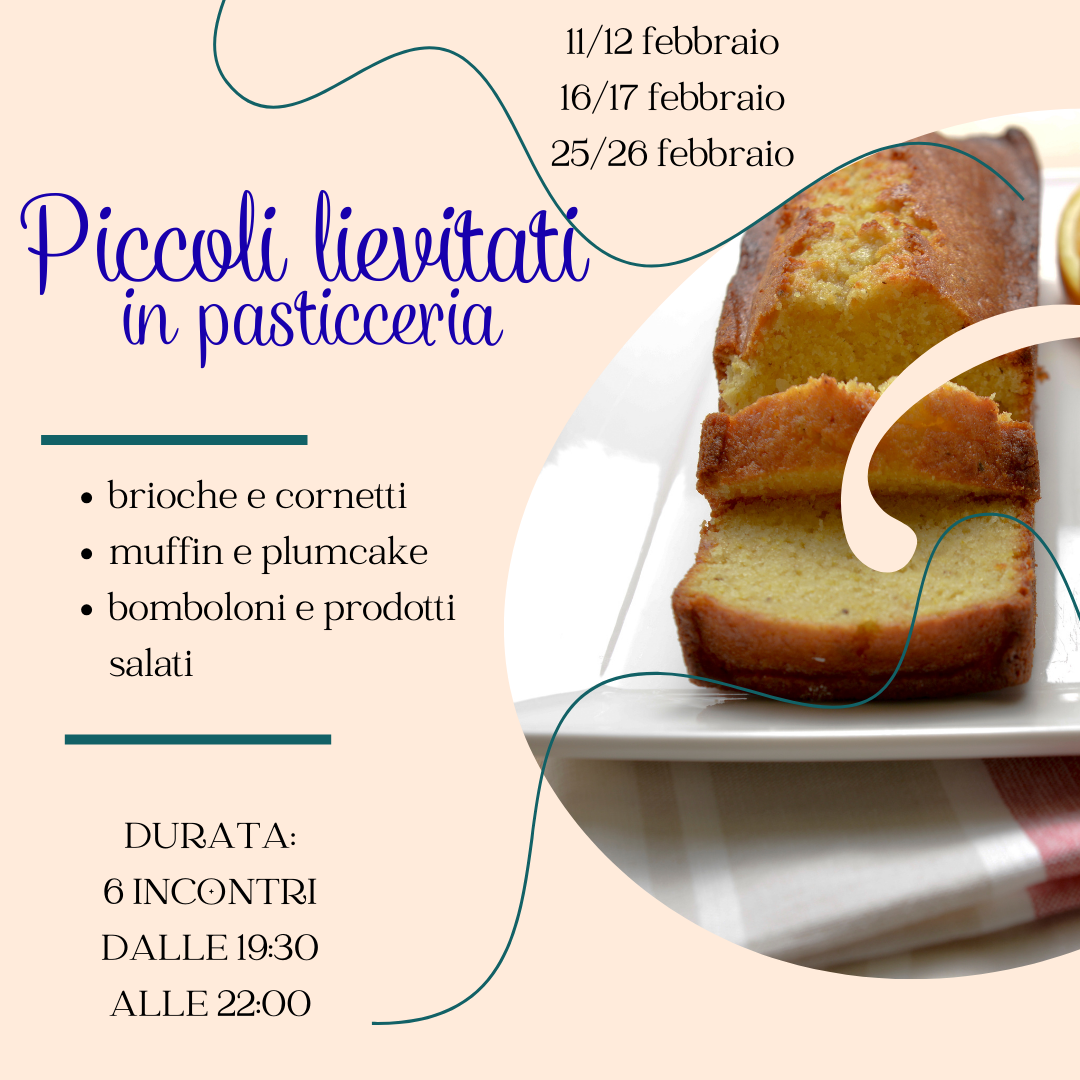 Piccoli lievitati in pasticceria