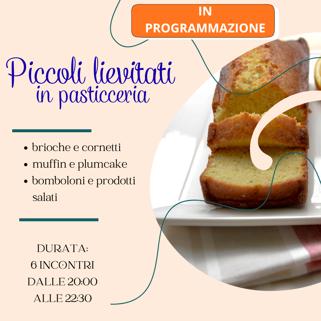 Piccoli lievitati in pasticceria